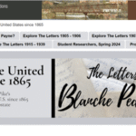 The Letters of Blanch Peden Payne Digital Exhibit