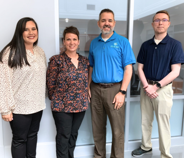 Marketing students with Eyes on Henry leadership